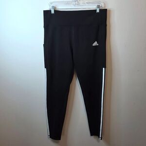 Adidas Black Aeroready Athletic Leggings Size XL